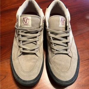 Vans Men's Beige Suede Sneakers
